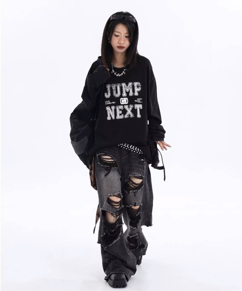 「ARULE」 デニムパンツ L ブラック メンズ_画像5