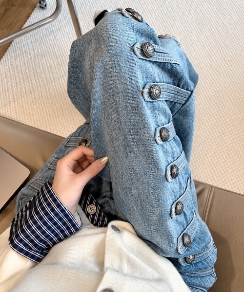 Achic（アシック） ジーンズ デニム デニムパンツ Y2Kナポレオンボタン