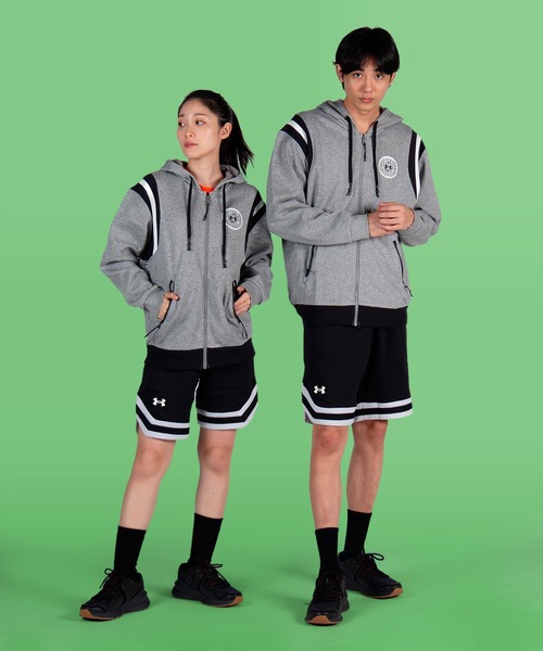 UNDER ARMOUR パンツ UAライバルフリース ショーツ