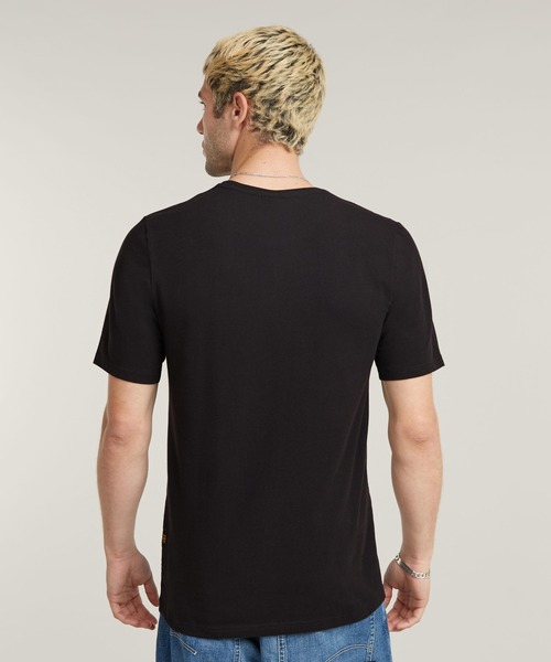 送料込★G-Star★Slim Base Tシャツ G-STAR RAW tシャツ SLIM BASE T-SHIRT/ベーシックワンポイント