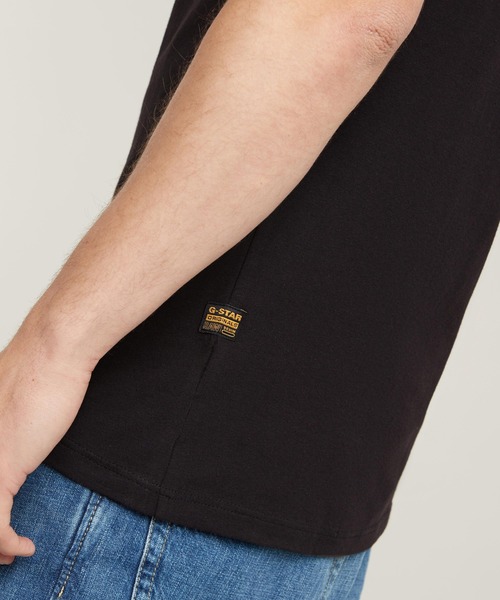 送料込★G-Star★半袖Tシャツ Slim Base Tシャツ G-STAR RAW tシャツ SLIM BASE T-SHIRT/ベーシックワンポイント