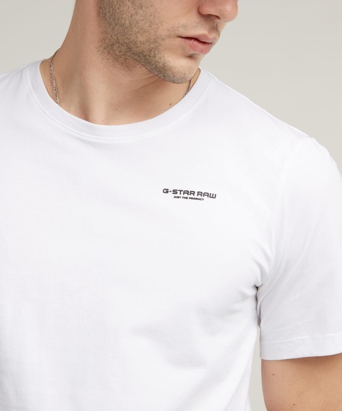 G-STAR RAW tシャツ SLIM BASE T-SHIRT/ベーシックワンポイント