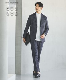 ABAHOUSE GRAY セットアップ 「上下2点セット」COOL DRY TOUCH