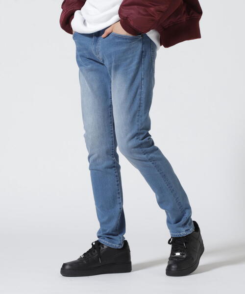 【shin】ジーンズ デニム デニムパンツ 「WEB限定」5ポケット AVIREX ジーンズ 「WEB＆DEPOT限定」5POCKET SKINNY DENIM / 5