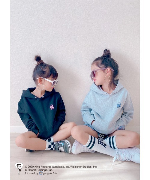 BabyKingdom パーカー Tシャツ他 PINKY SHAKE パーカー Pinky's Betty BGC hoodie kids キッズ