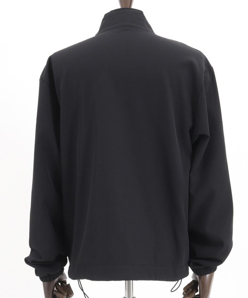 美品 midas コットンナイロンジャケット ブラック Lサイズ　109 CAMBIO ナイロンジャケット mj9506- Stretch Nylon Stand Collar