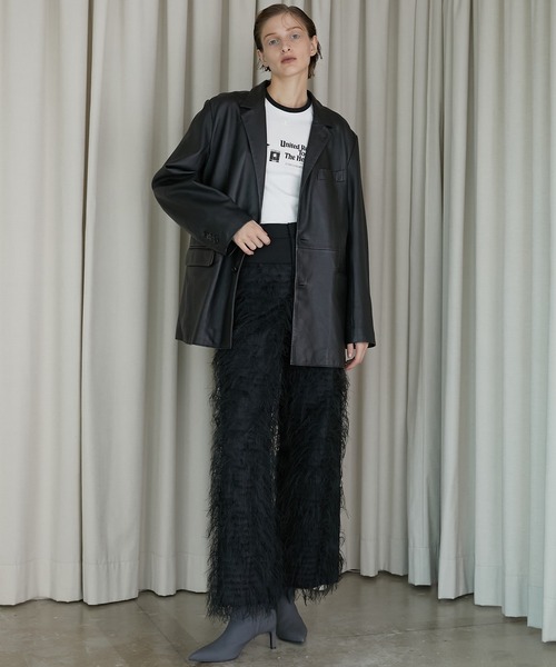 prank project Multi Fabric Pants 36 ブラック PRANK PROJECT（プランクプロジェクト） パンツ マルチファブリック