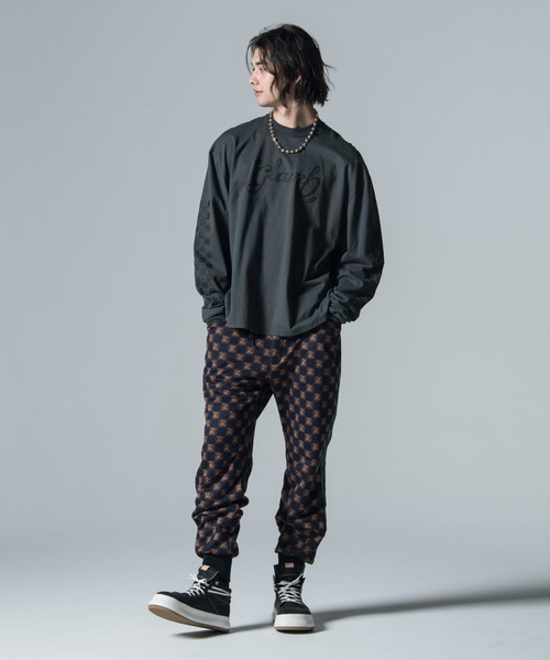 glamb パンツ Monogram Jersey Pants / モノグラムジャージ