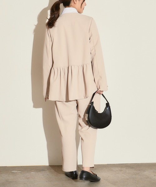 H.TOKYO セットアップ 「セットアップ」ノーカラージャケット