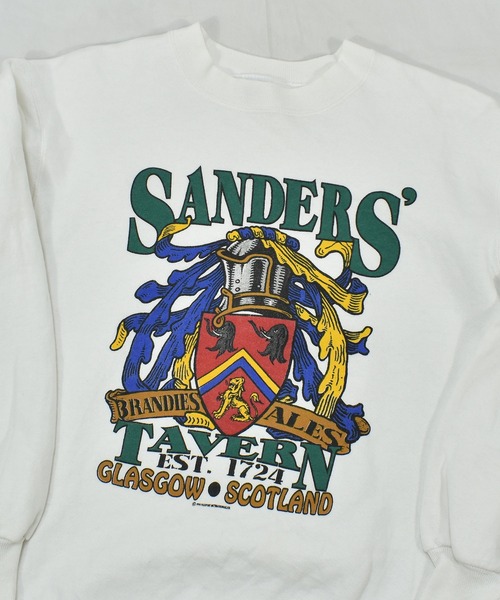 VINTAGE トレーナー スウェット 「ヴィンテージ古着」90's SANDERS