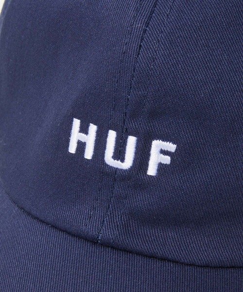 HUF アイボリー ネイビー キャップ HUF キャップ 帽子 SET OG CV 6 PANEL HAT ハフ セット 6パネル