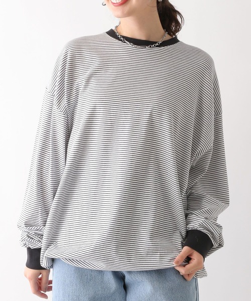 ジミレニアル　ボーダー長袖Tシャツ　ジミンパパ　新品未使用 ジミーズ サーフ 総柄 長袖 ブラック | ビンテージ古着屋Feeet