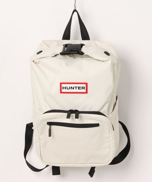 HUNTER キルティング　ホワイトリュック HUNTER イントレピットパッファーバックパック キルティング