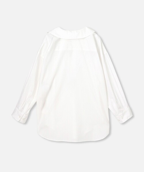 allureville ブラウス シャツ スーピマコットンスキッパーシャツ