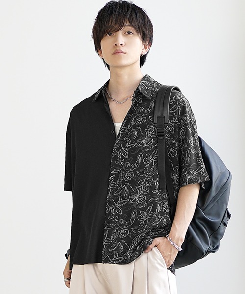 MinoriTY（マイノリティ） シャツ 半袖 「MinoriTY」さらさら配色