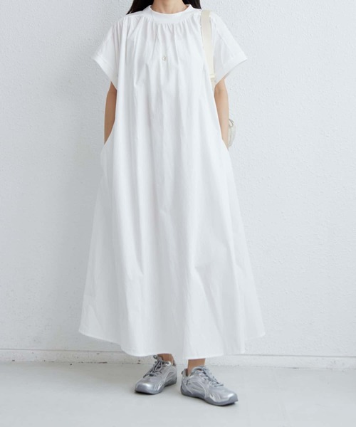 maison de soil ホワイトロングワンピース maison de soil】 (153cm),Narumi Trading