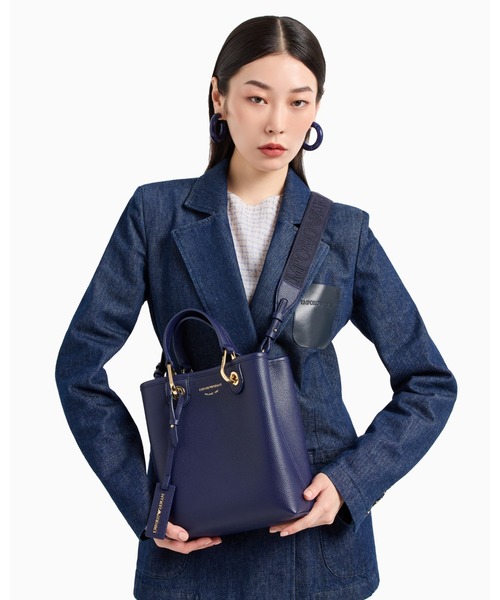 【送料無料/即納】  EMPORIO ARMANI 縦 アルマーニ」MyEA 「エンポリオ ハンドバッグ バッグ