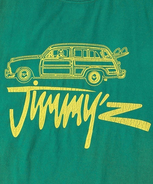 tシャツ VINCENT50 Jimmy'z Car Print TEE / バンソンサンカント ジミーズ カー プリントティー レディース メンズ VINCENT50 Jimmy'z Car Print TEE / バンソンサンカント
