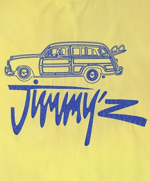 tシャツ VINCENT50 Jimmy'z Car Print TEE / バンソンサンカント ジミーズ カー プリントティー レディース メンズ Port tシャツ VINCENT50 Jimmy'z Car Print TEE / バンソンサン