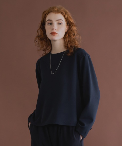 WHYTO（ホワイト） ブラウス シャツ 「WHYTO./ホワイト」裾タック