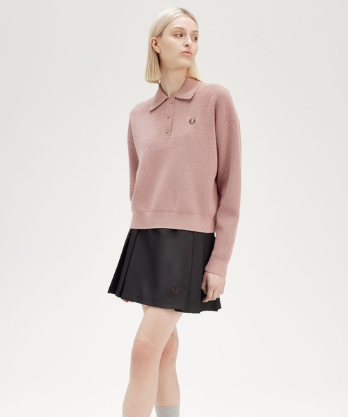 FRED PERRYフレッドペリー ニット Knitted Shirt セーター FRED PERRY（フレッドペリー）の「Knitted Shirt（ニット