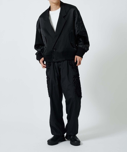 パンツ Embroidered Pants Hand embroidery pants | WAGAMAMA TOKYO