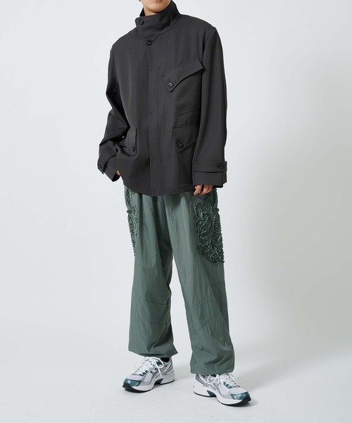 パンツ Embroidered Pants Hand embroidery pants | WAGAMAMA TOKYO