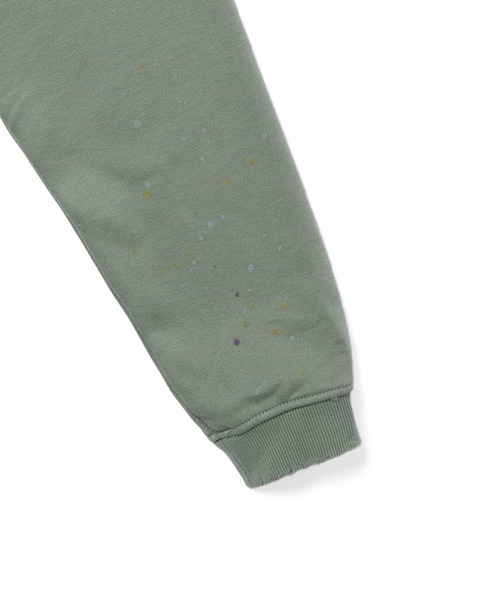 thisisneverthat トレーナー スウェット Damaged Half Zip Polo