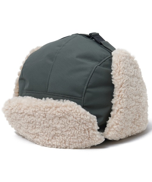 帽子 save the duck flight fur cap White SAVE THE DUCK 2024 Autumn