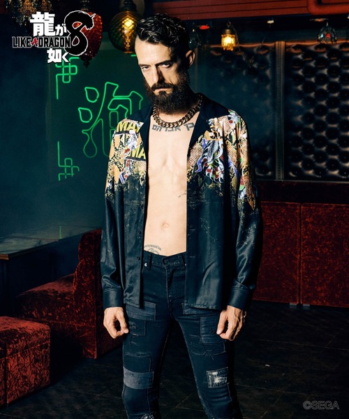 glamb（グラム） シャツ Goro Majima Shirts / ゴロウマジマシャツ