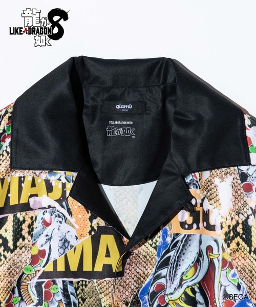 glamb（グラム） シャツ Goro Majima Shirts / ゴロウマジマシャツ