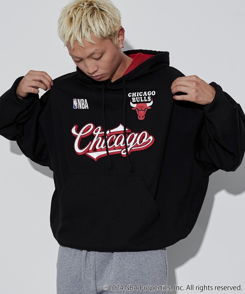 WEGO 別注NBAバルーンプルパーカー NBA パーカー ∴WEGO/別注NBAバルーンプルパーカー メンズ