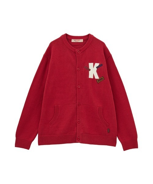 Karl Helmut カーディガン ロゴネーム使いニットカーディガン メンズ  