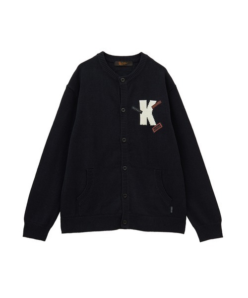 Karl Helmut カーディガン ロゴネーム使いニットカーディガン メンズ 