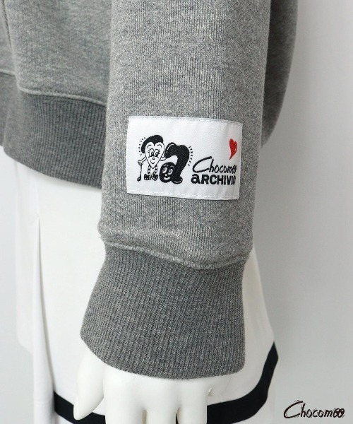archivio パーカー 「ARCHIVIO×Chocomoo」フードパーカー