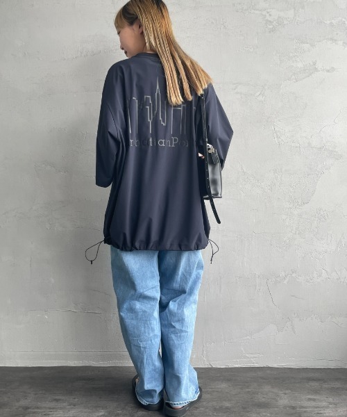 tシャツ 「MANHATTAN PORTAGE/マンハッタンポーテージ」 別注 4WAYストレッチ バックプリントTシャツ レディース メンズ MANHATTAN PORTAGE/マンハッタンポーテージ] 別注 4WAY