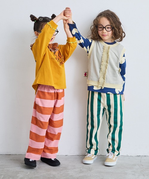 150センチまとめ売り　９点 MARKEY'S パンツ 太ボーダー9分丈パンツ キッズ 子供服 男の子