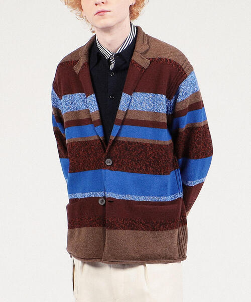 TOMORROWLANDニットカーディガン TOMORROWLAND（トゥモローランド） ニットカーディガン S ブルー系