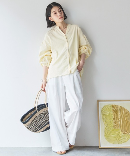 色々セット　リネン DOUX ARCHIVES ブラウス シャツ コットンリネン袖ボリューム