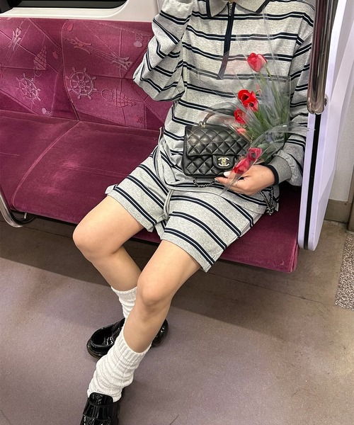 Alley Tokyo ポロシャツ ポロ ラガーセットアップ レディース