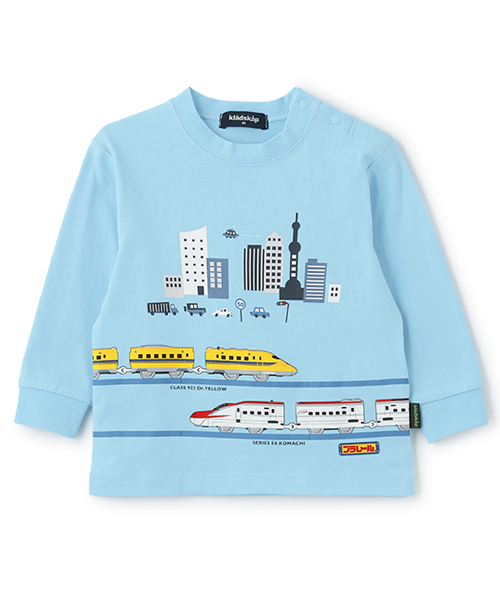kladskap tシャツ 「プラレール」長袖Tシャツ キッズ 子供服