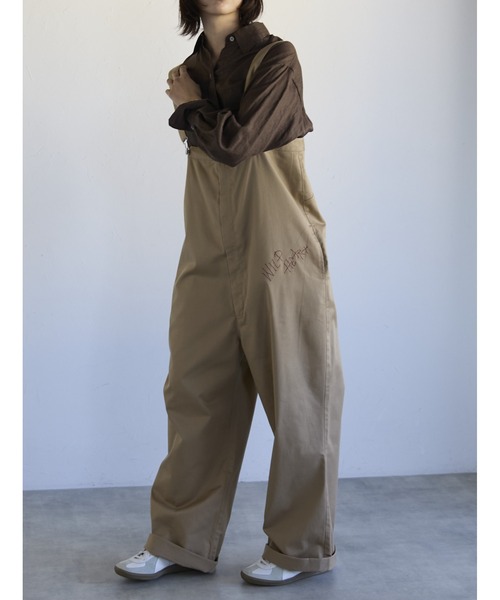 SOTT サロペット オーバーオール Embroidered Overalls 刺繍