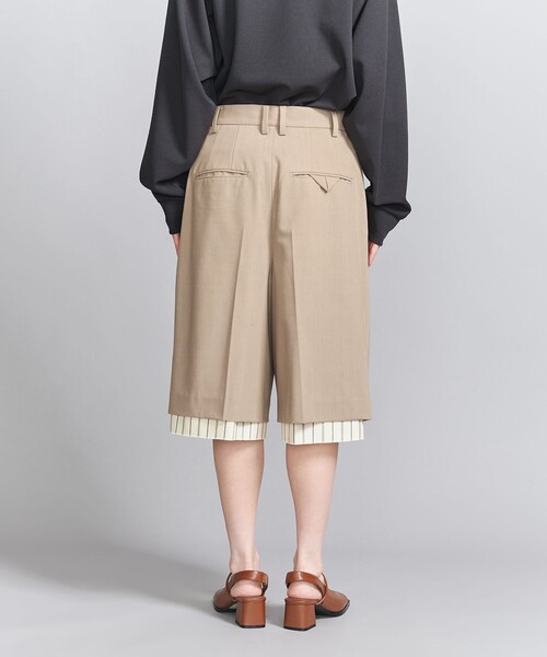 BEAUTY＆YOUTH UNITED ARROWS パンツ レイヤード ハーフパンツ