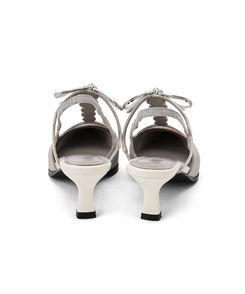 SY UNITED ARROWS パンプス 「SY」ビジューラインTストラップ