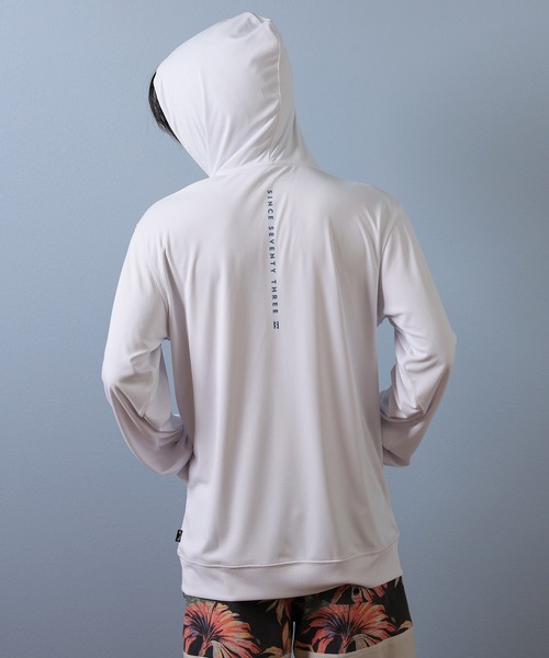 ビラボン　ウェアL BILLABONG ビラボン 水着 ラッシュガード ジップアップ パーカー