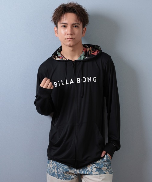BILLABONG ラッシュパーカー BILLABONG ビラボン 水着 ラッシュガード ジップアップ パーカー