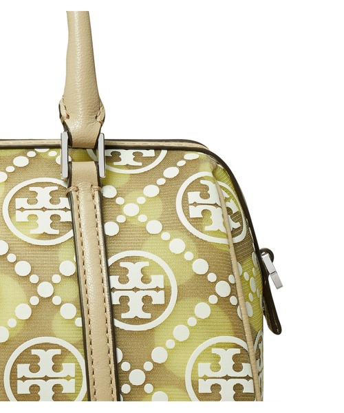 国内直営【Tory Burch】Tモノグラム メッシュ プチバレルバッグ TORY BURCH ショルダーバッグ バッグ Tモノグラム メッシュ
