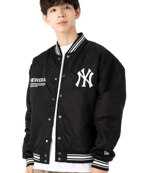 NEW ERA（ニューエラ） スタジャン S ブラック メンズ : ZOZOTOWN