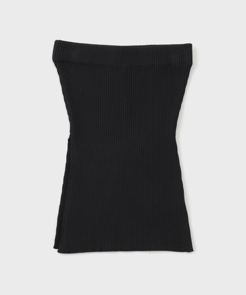 タンクトップ ノースリーブ 「Geek Office / ギークオフィス」NACHE / ナチェ ストラップ ニット タンクトップ レディース