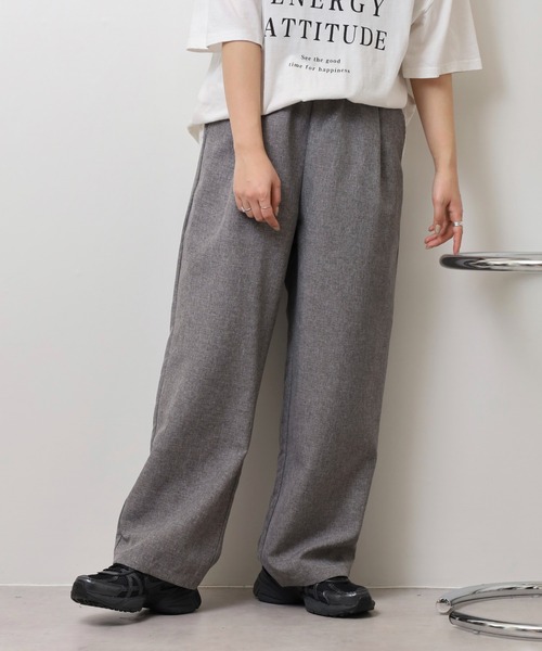 FUNALIVE パンツ トロピカルオックス ワイドパンツ メンズ